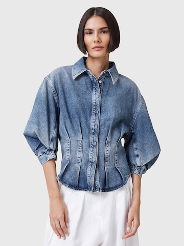 AllSaints Bluse 'NANCY' i blå: forside