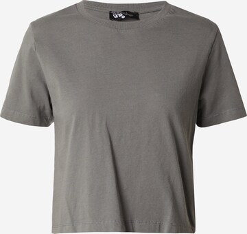 LTB Majica 'MAMELE' | siva barva: sprednja stran