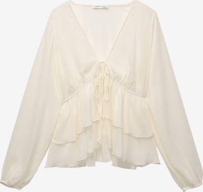 Pull&Bear Bluza u vuneno bijela, Pregled proizvoda