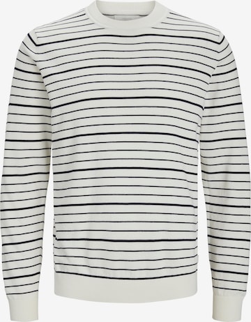 JACK & JONES Pullover 'NIKO' in Weiß: predná strana