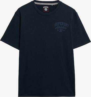Superdry T-Shirt 'Athletic Essential' in Blau: Vorderseite