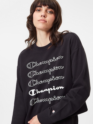 Champion Authentic Athletic Apparel Μπλούζα φούτερ σε μαύρο