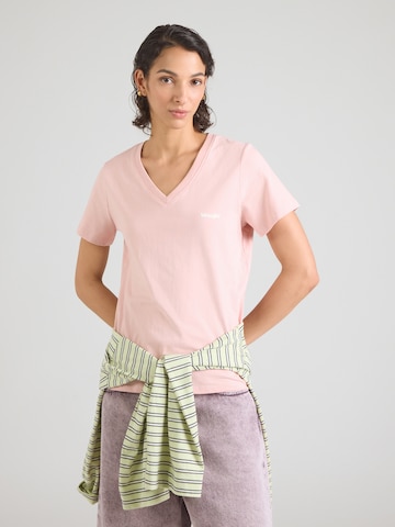 rožinė WRANGLER Marškinėliai: priekis