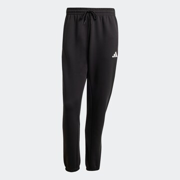 juoda ADIDAS SPORTSWEAR Siaurėjantis Sportinės kelnės: priekis