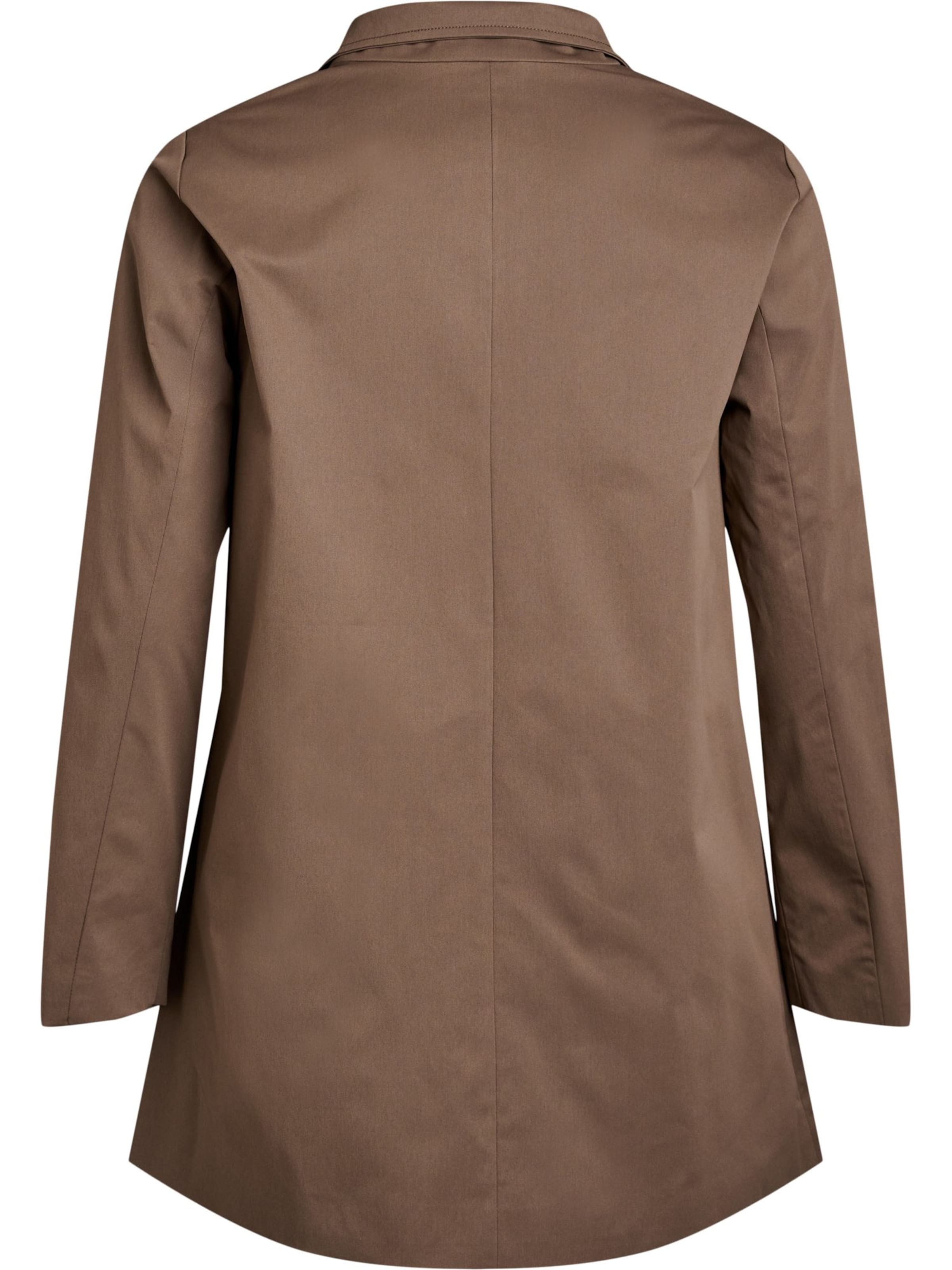 Cappotto di mezza stagione 'Cavalencia' di Zizzi in marrone