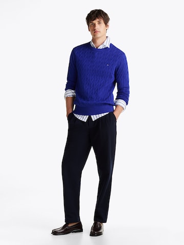 TOMMY HILFIGER Pullover in Blau