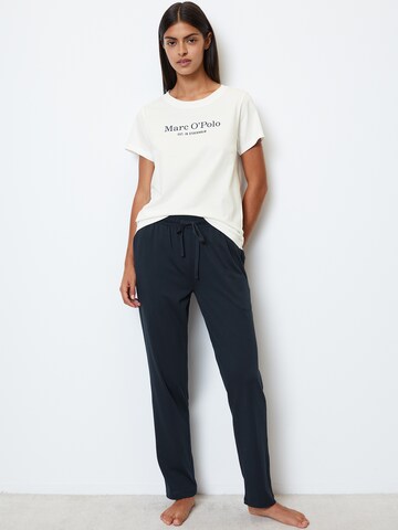 Marc O'Polo - Loosefit Pantalón deportivo ' Mix & Match Cotton ' en azul: frente