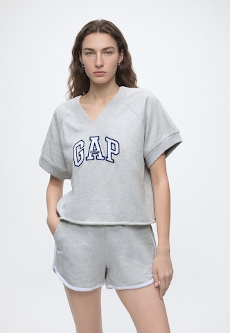 GAP Sweatshirt in Grau: Vorderseite