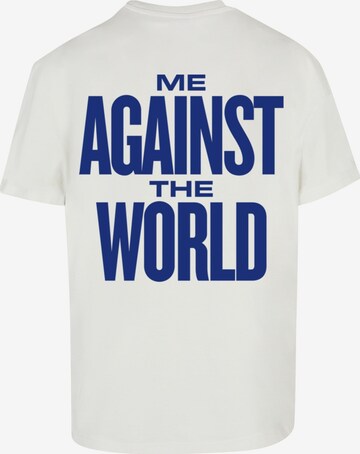 MT Upscale - Camisa '2Pac Me Against The World' em bege