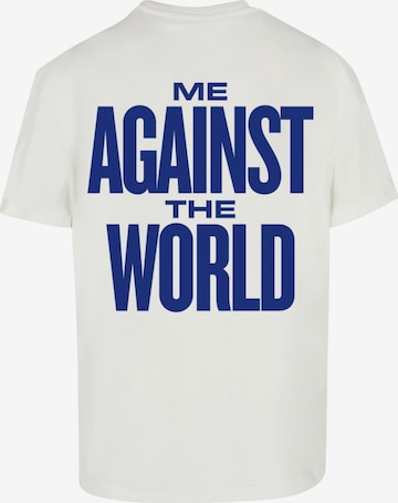 MT Upscale T-Shirt '2Pac Me Against The World' in Beige