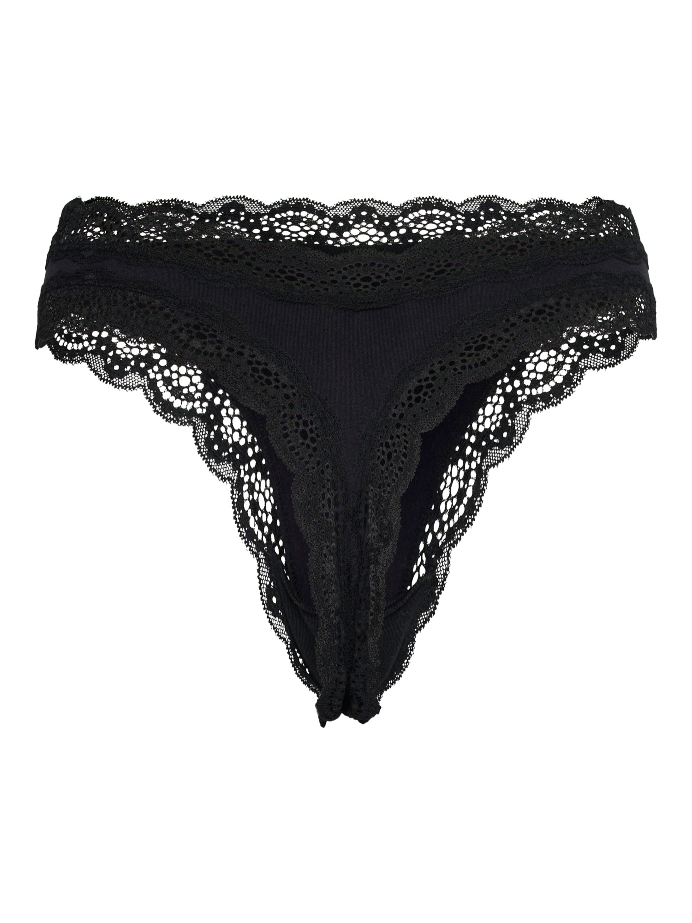 MAMALICIOUS Thong in Black