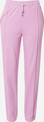LMTD Pleated Pants 'KIM' in Purple: front