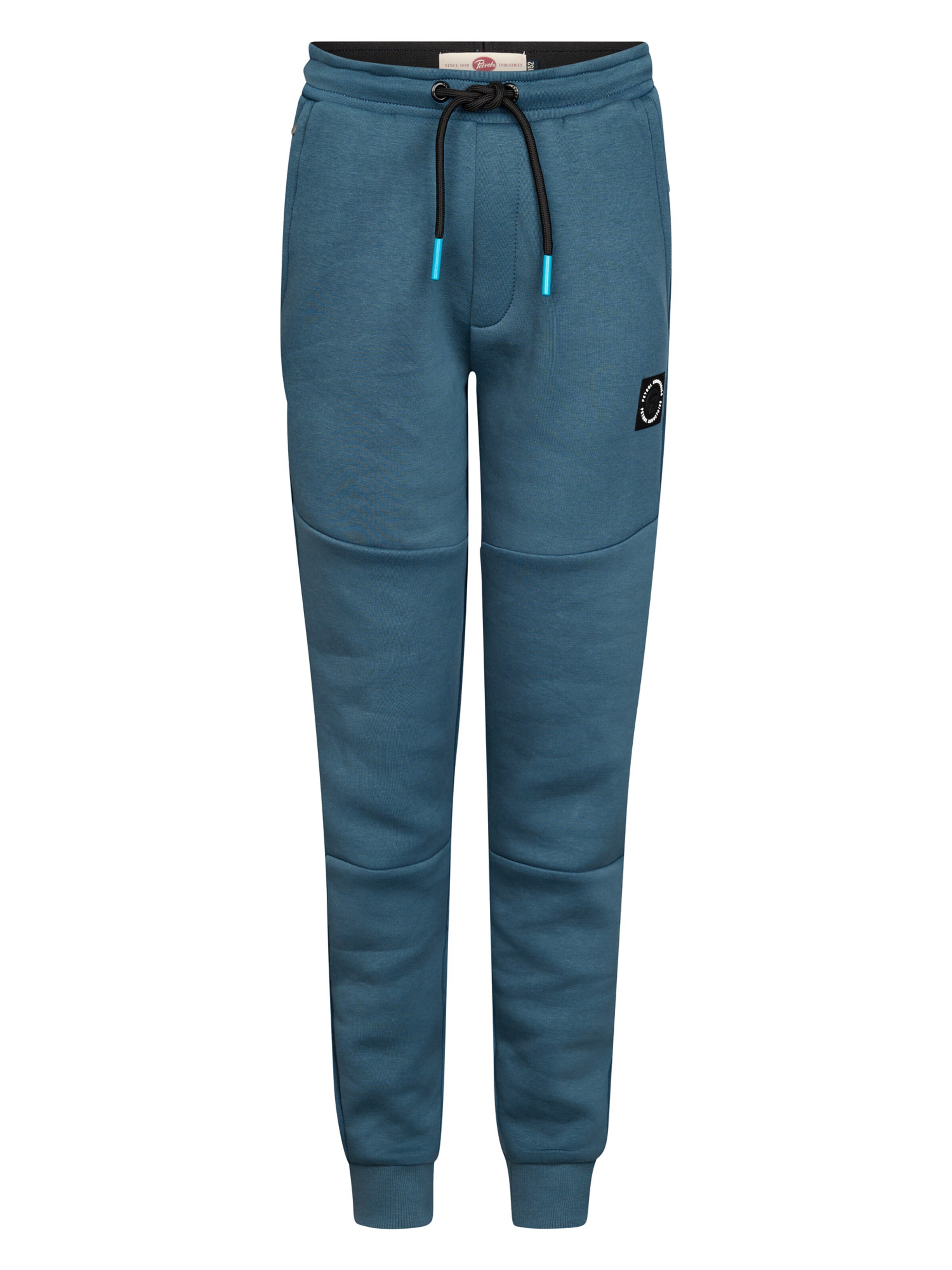 Petrol Industries Tapered Broek in Blauw: voorkant