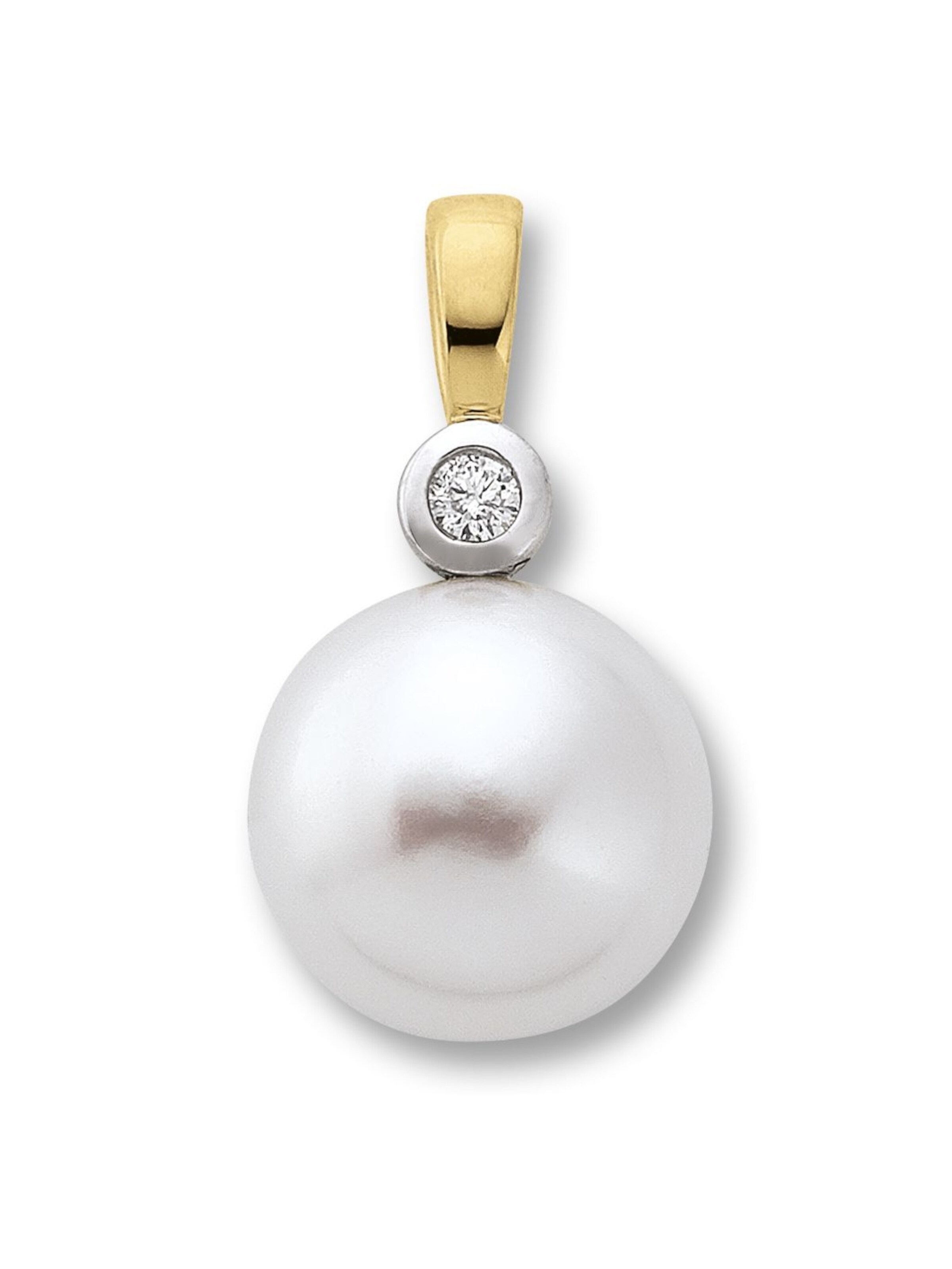 ONE ELEMENT Anhänger in Gold: Vorderseite