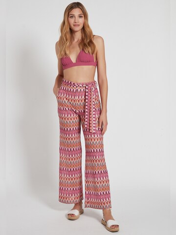 Ana Alcazar Wide leg Broek ' Foljana ' in Roze