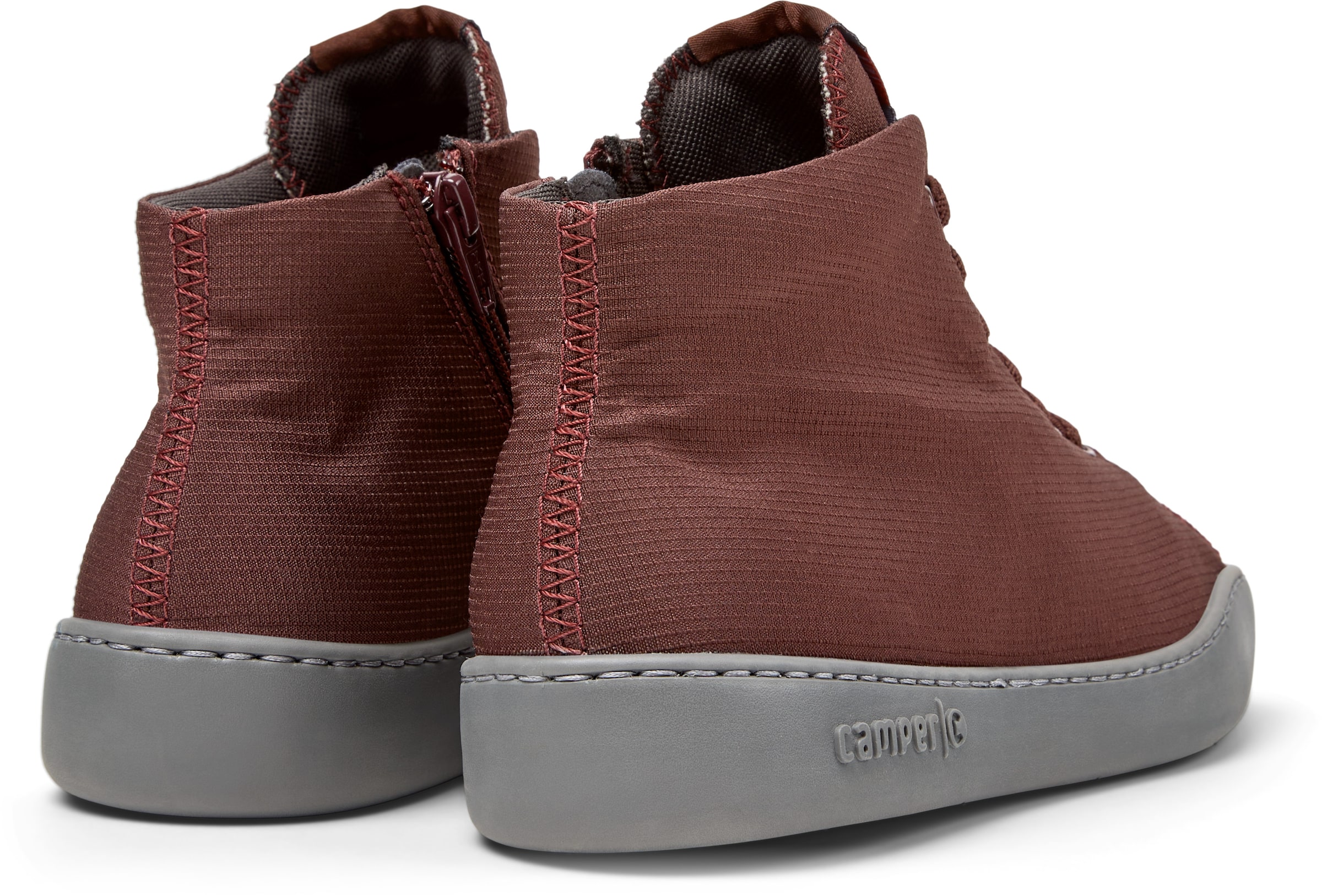 CAMPER High-top trainers 'Peu Touring' in Red