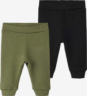 NAME IT Trousers in Green: front