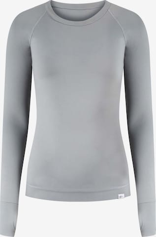 T-shirt fonctionnel 'Lorie' Smilodox en gris : devant