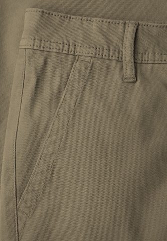 Street One MEN Regular Chino Pants in Brown