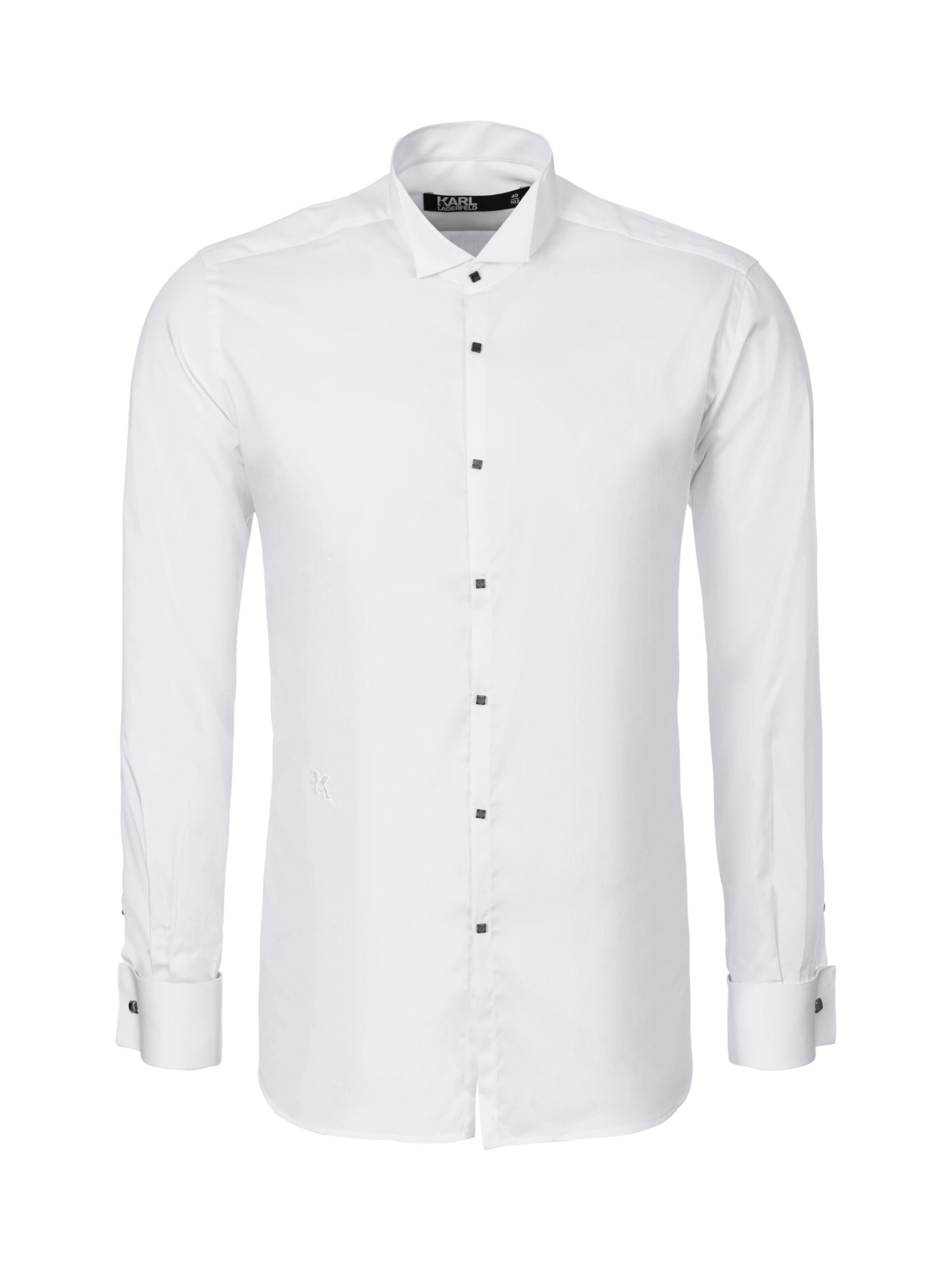 Karl Lagerfeld Hemd in weiß, Produktansicht