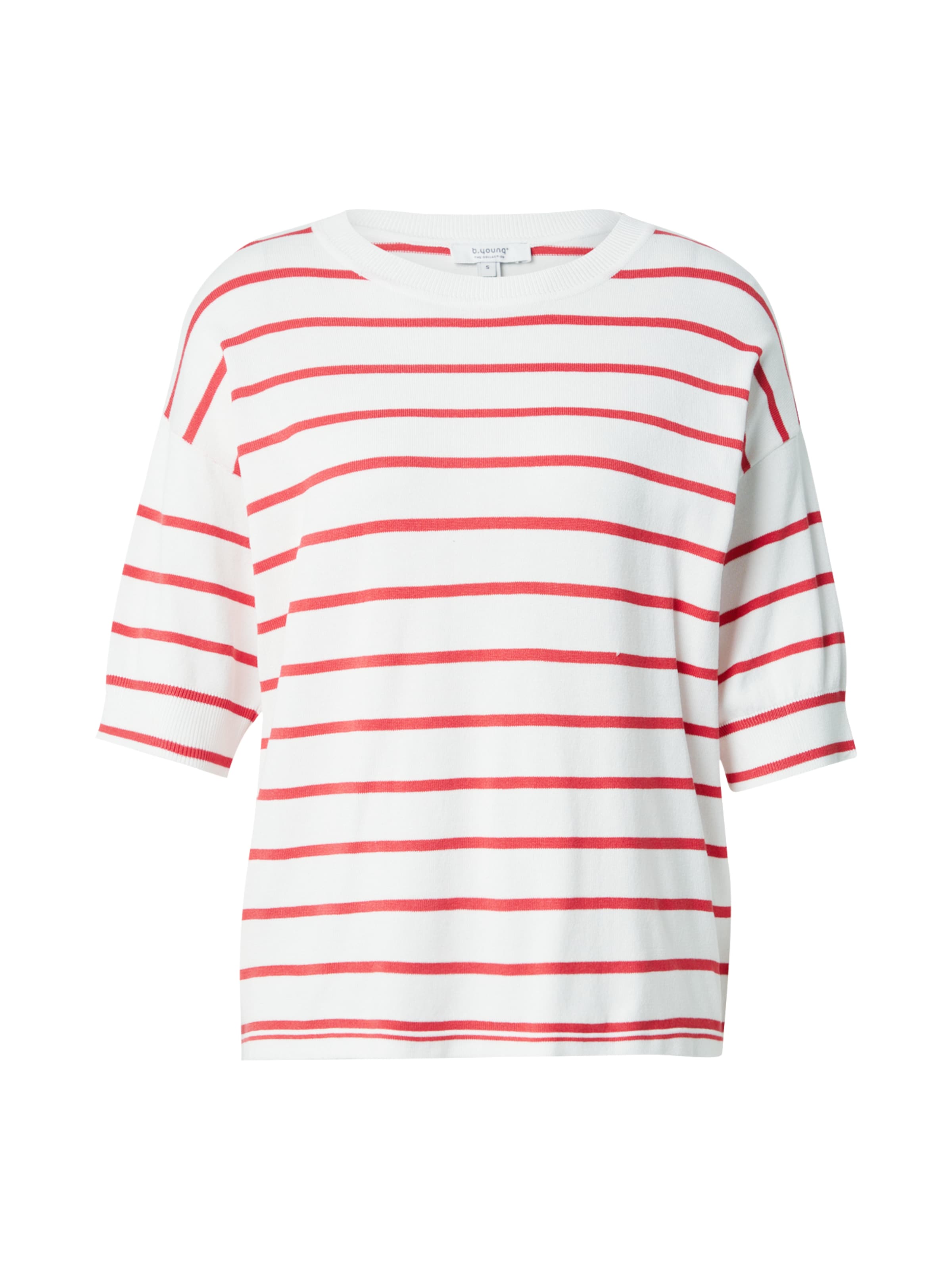 b.young Свитер 'MORLA' в Белый: спереди