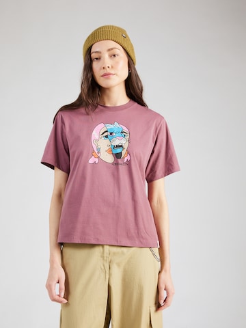 T-shirt 'Tiger Me' Iriedaily en violet