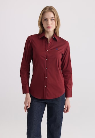 Camicia da donna di Felix Hardy in rosso: frontale
