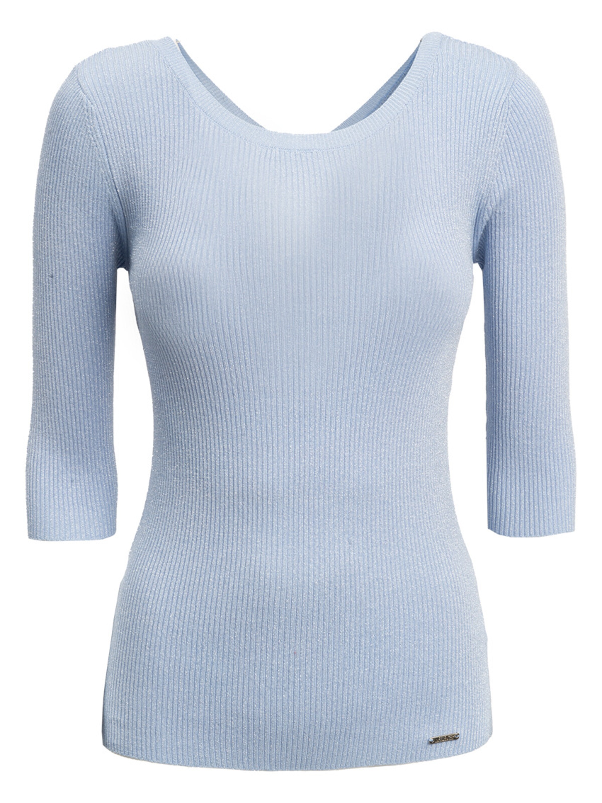 mėlyna Influencer Megztinis: priekis