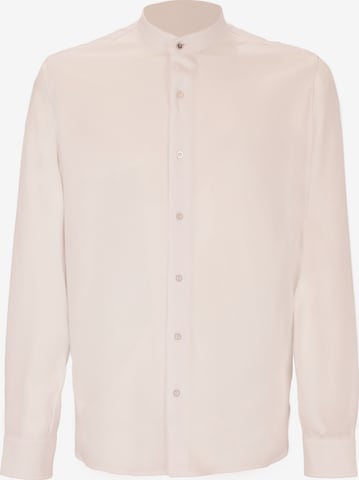 Chemise 'Coreana' Distretto12 en blanc : devant