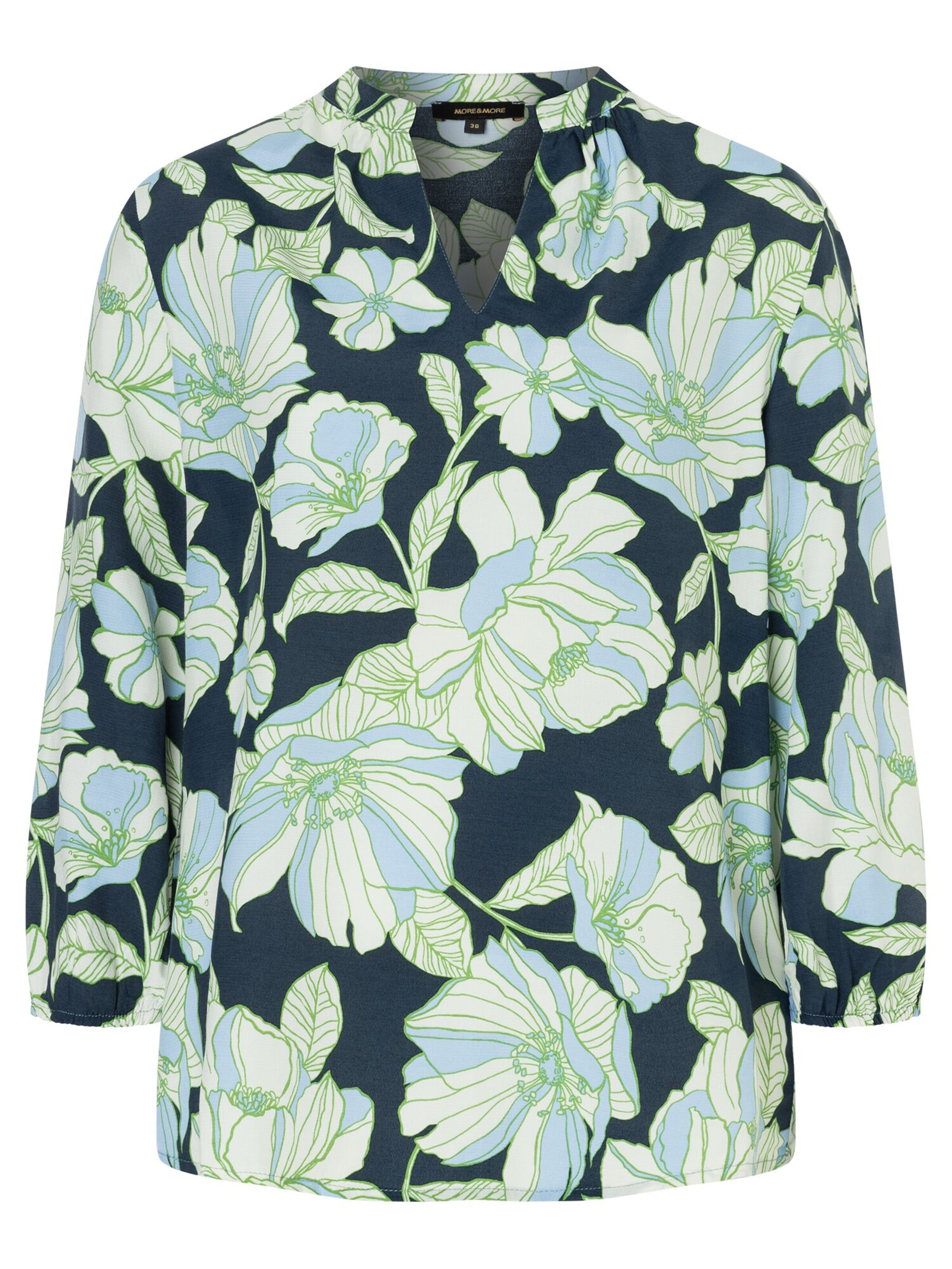 MORE & MORE Pusero värissä sininen: etupuoli