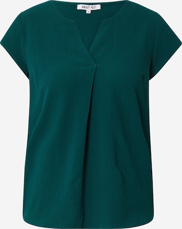 ABOUT YOU - Blusa 'Lulu' en verde: frente