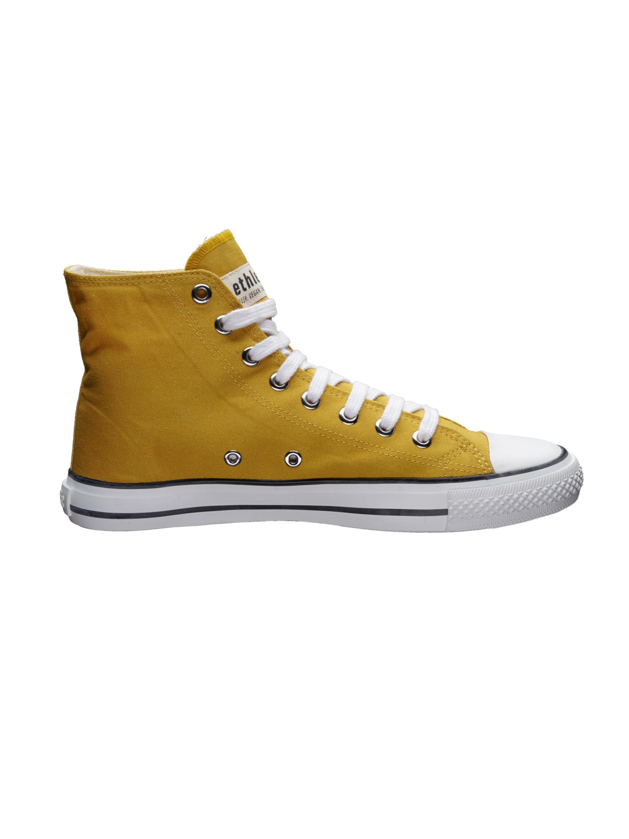 Ethletic High-Top Sneakers in Yellow