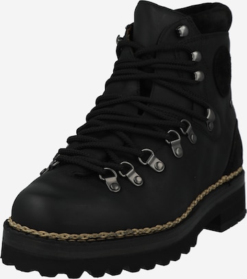 Bottines à lacets 'ALPINE' Polo Ralph Lauren en noir : devant