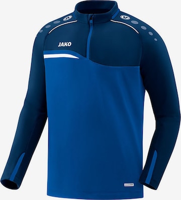 JAKO Sportsweatshirt 'Competition 2.0' in Blauw: voorkant