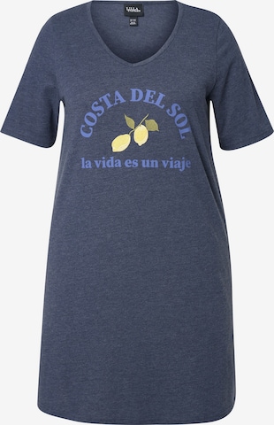 Ulla Popken Dress in Blue: front