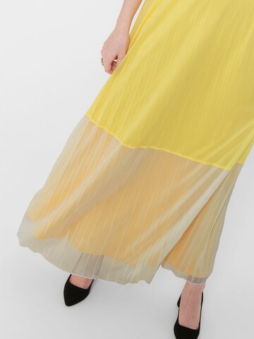 ONLY - Vestido 'ONQCORRIE' em amarelo