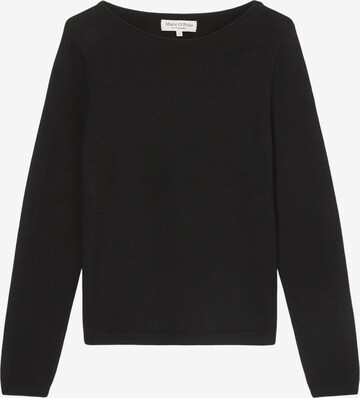 Pull-over Marc O'Polo en noir : devant