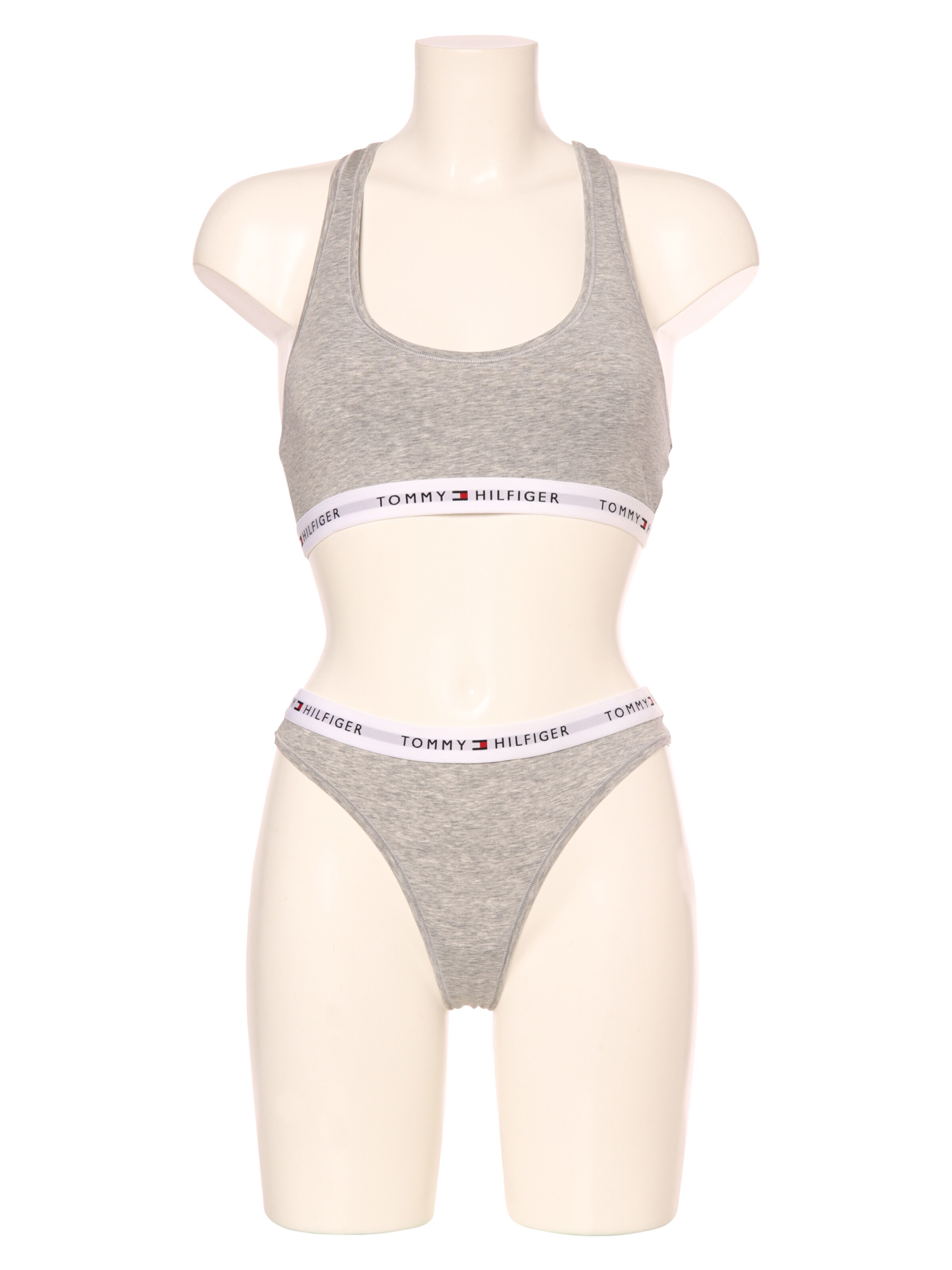 Tommy Hilfiger Underwear Thong ' ' in Grey: front