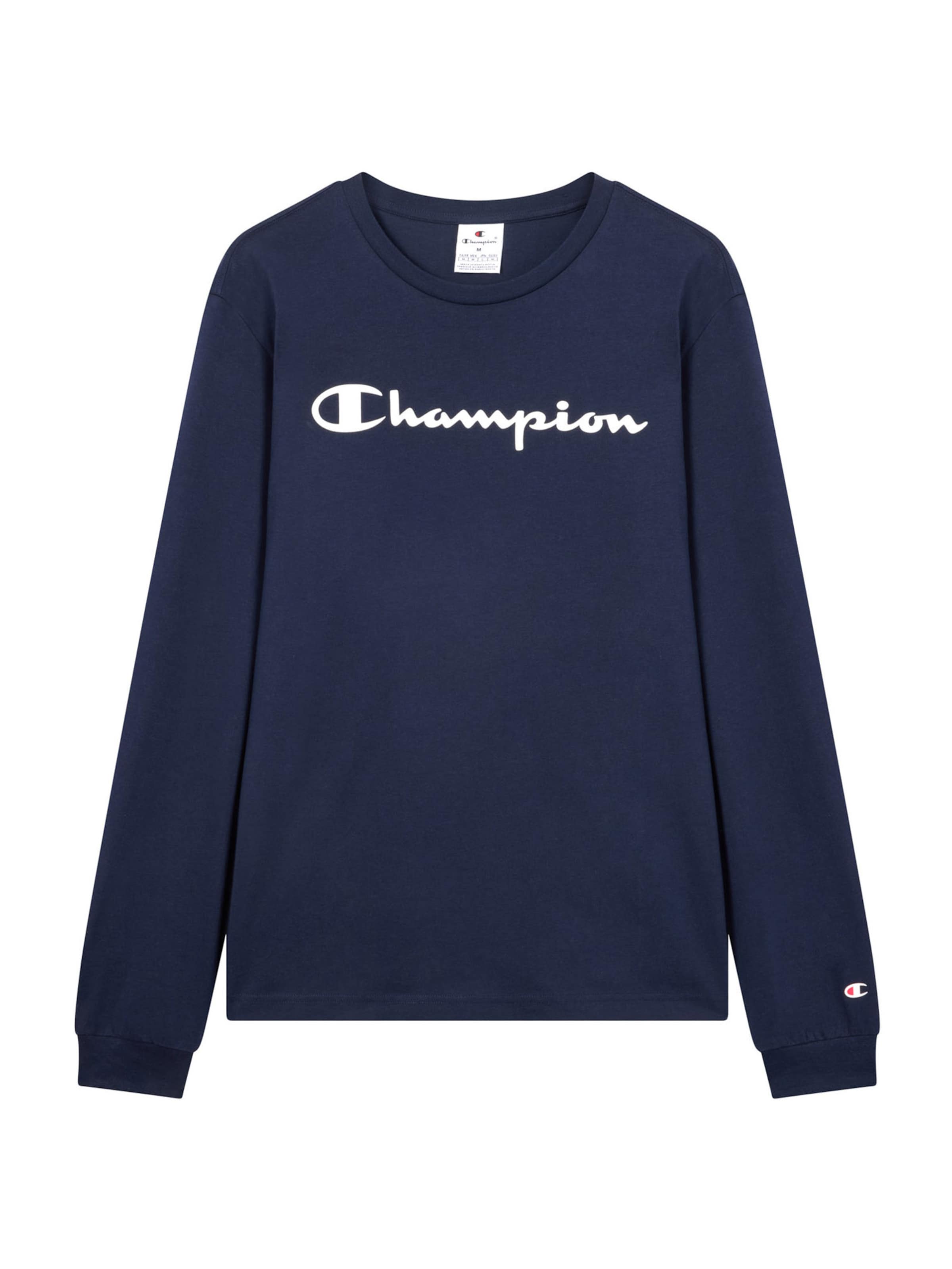 Champion Authentic Athletic Apparel Футболка в Синий: спереди