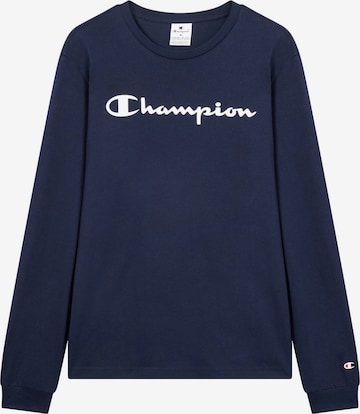 Champion Authentic Athletic Apparel Shirt in Blau: Vorderseite