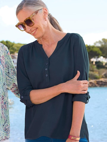 Goldner Blouse in Blauw