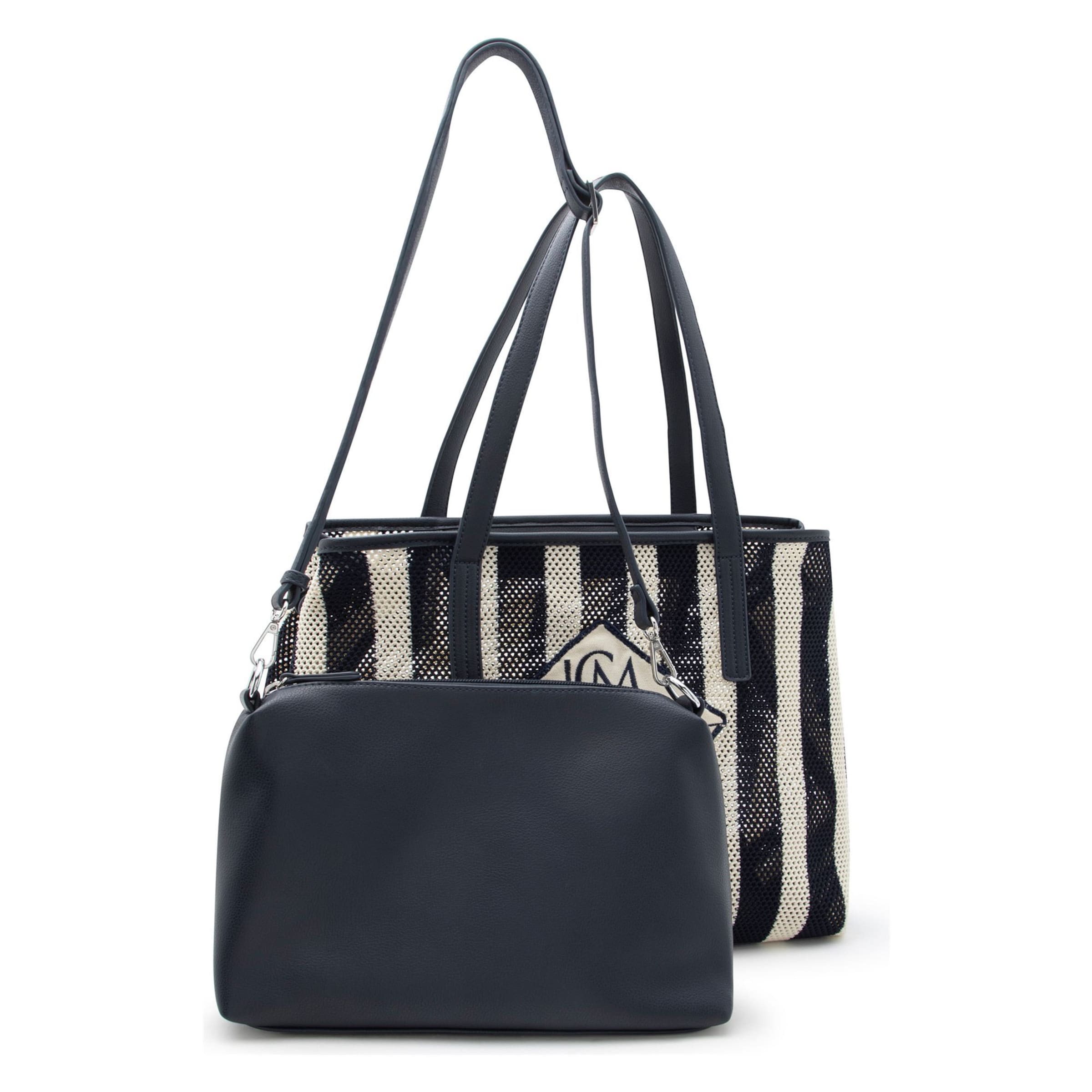 Borsa a spalla 'Rima' di L.CREDI in blu