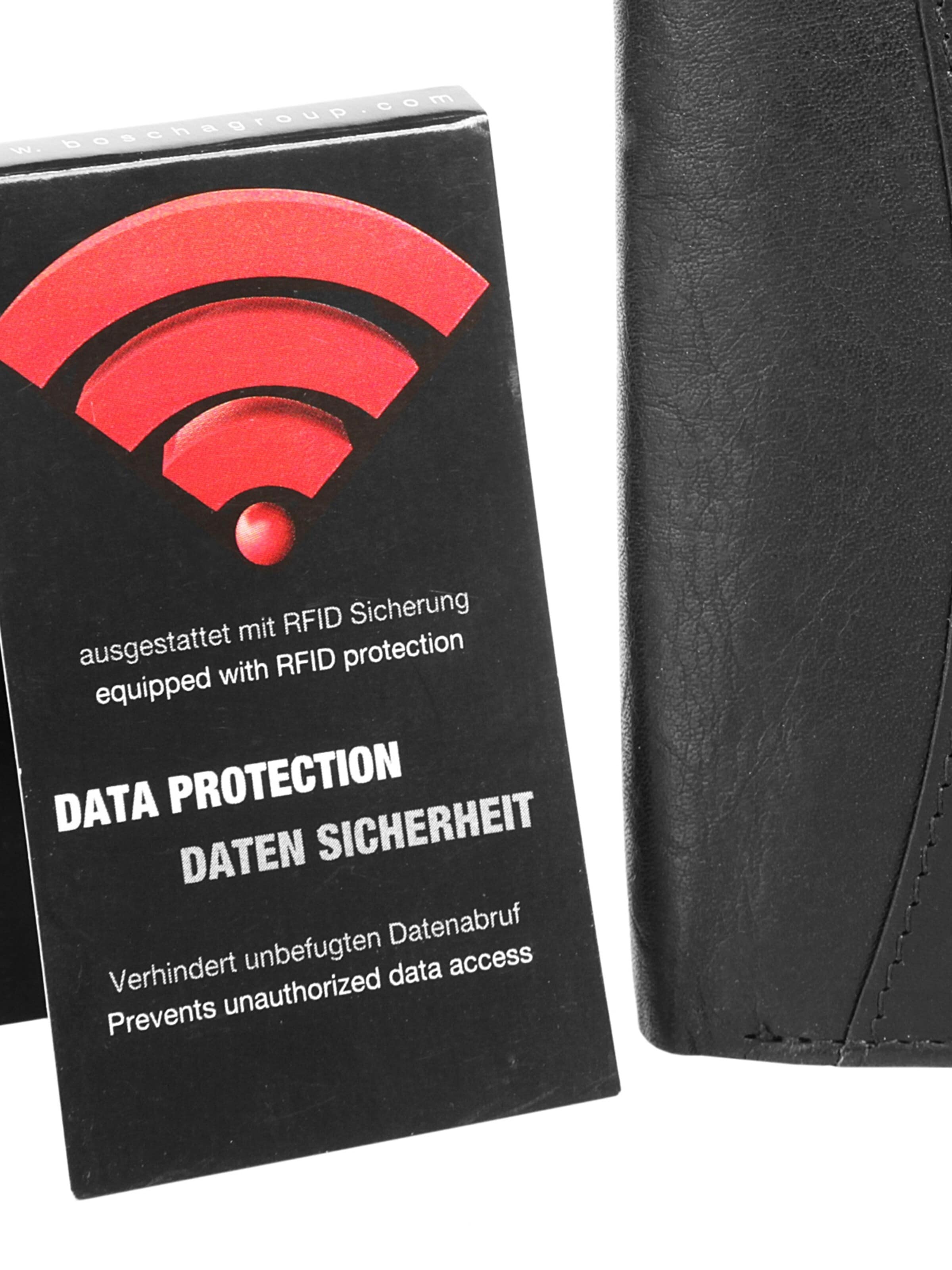 BODENSCHATZ Wallet 'Bodenschatz Geldbörse' in Black
