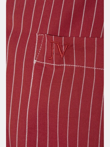 Jan Vanderstorm Comfort Fit Kurzarmhemd ' Perttu ' in Rot
