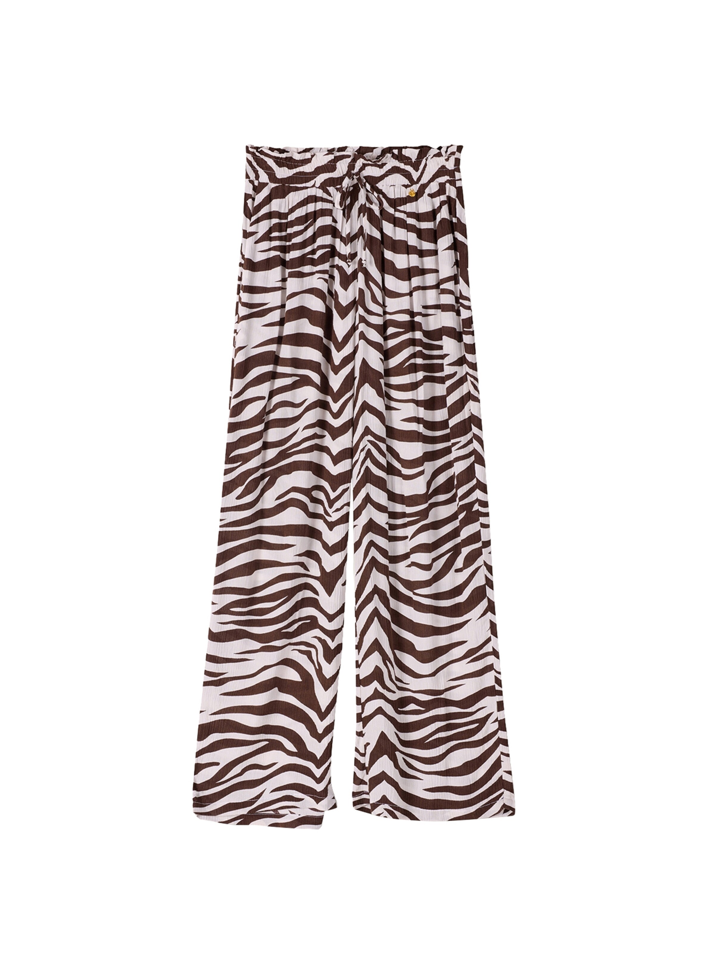 Wide leg Pantaloni di Camomilla Italia in marrone: frontale