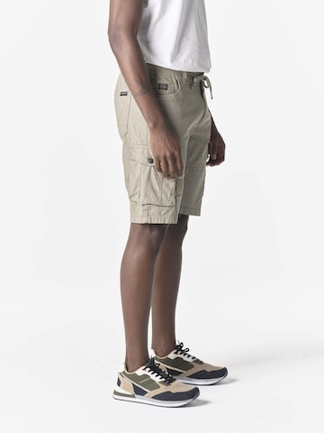 KOROSHI regular Τζιν cargo σε καφέ