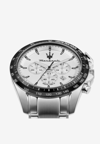 Maserati Analog Watch 'Traguardo' in Silver