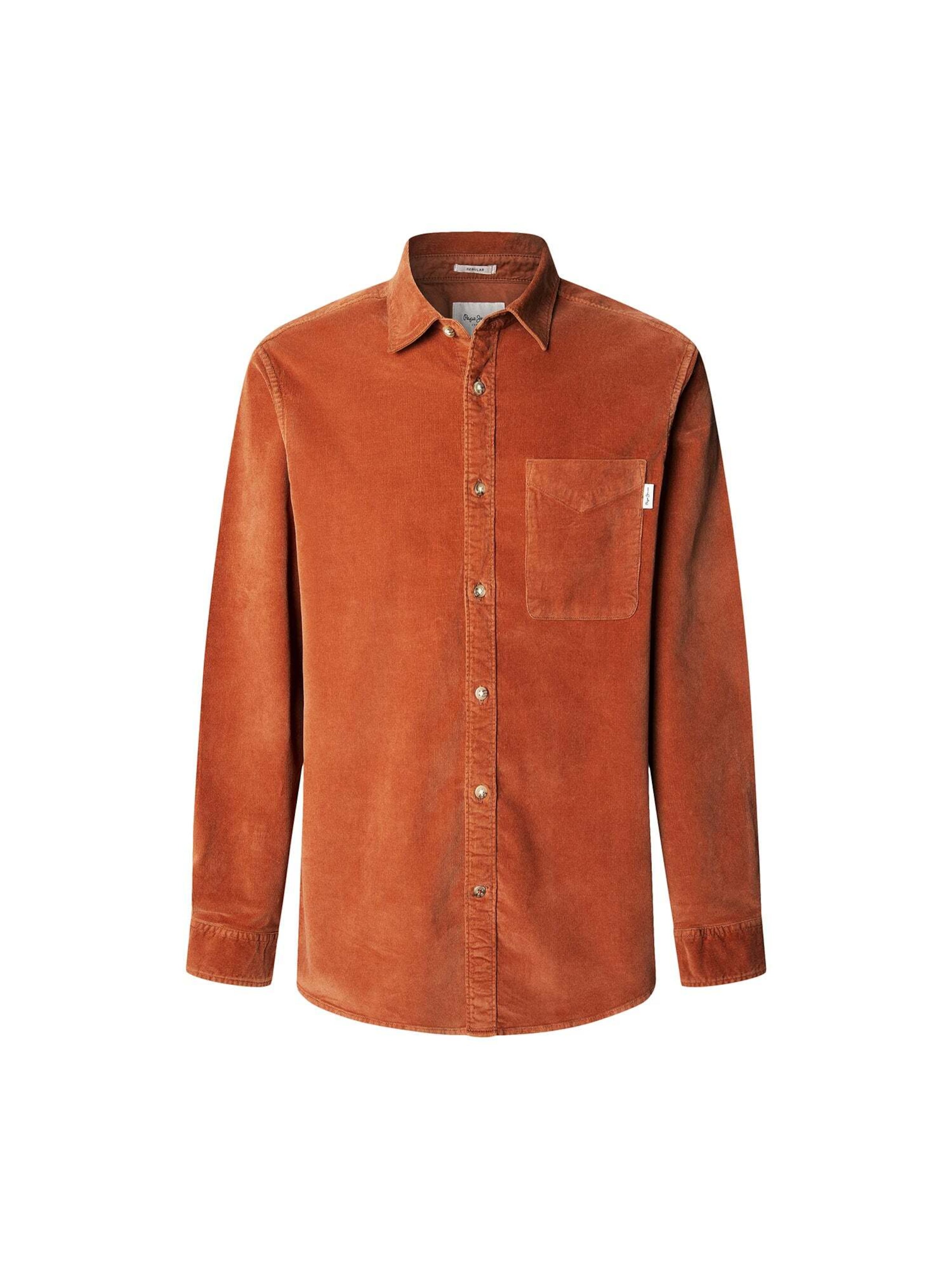 Pepe Jeans Button Up Shirt 'Clayton' in Ochre, Item view