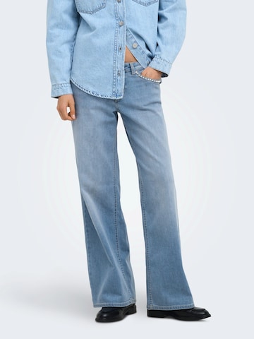 Wide Leg Jean 'ONLJUDY' ONLY en bleu : devant