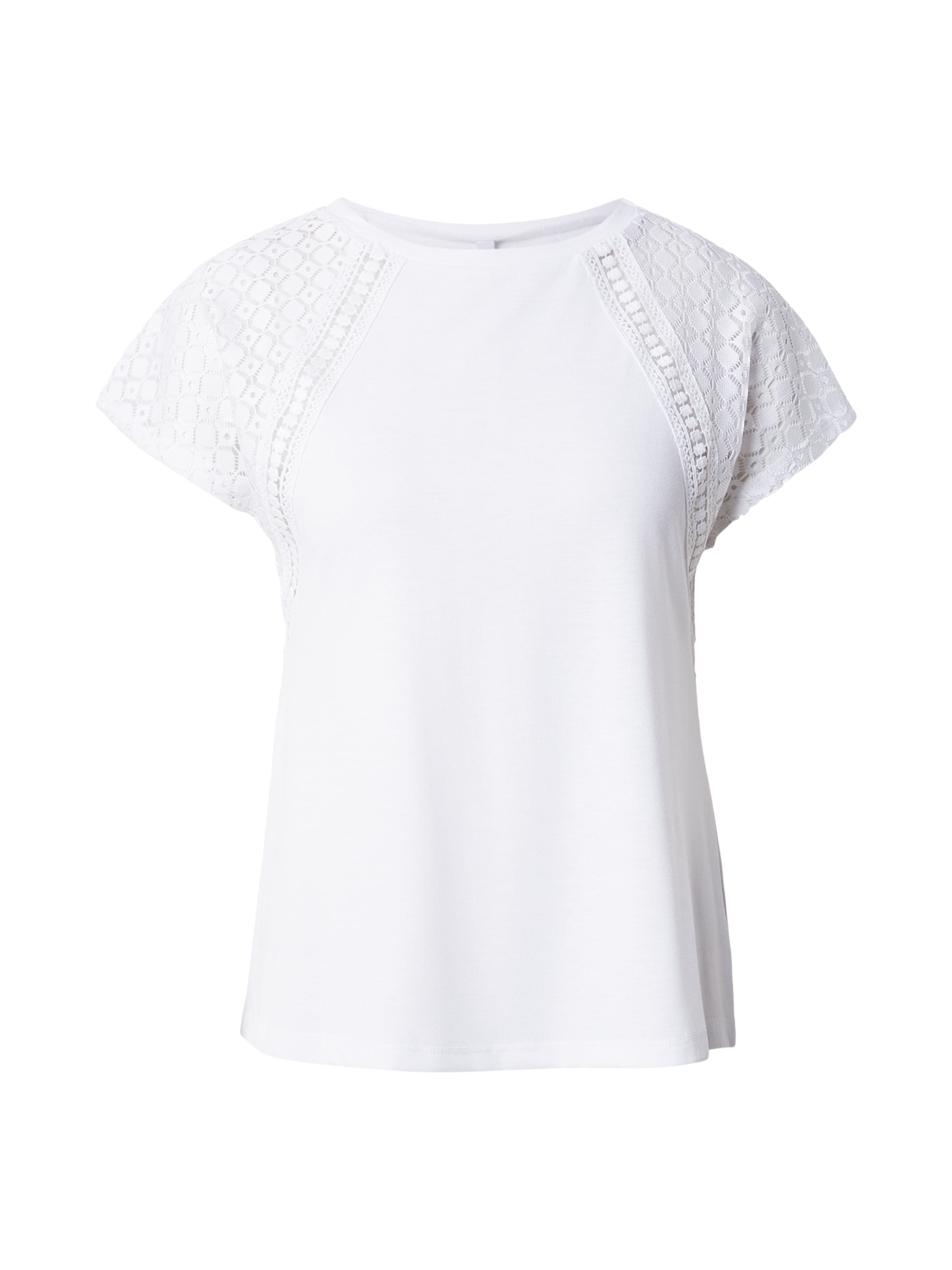 T-shirt 'Mo44nali' Hailys en blanc : devant